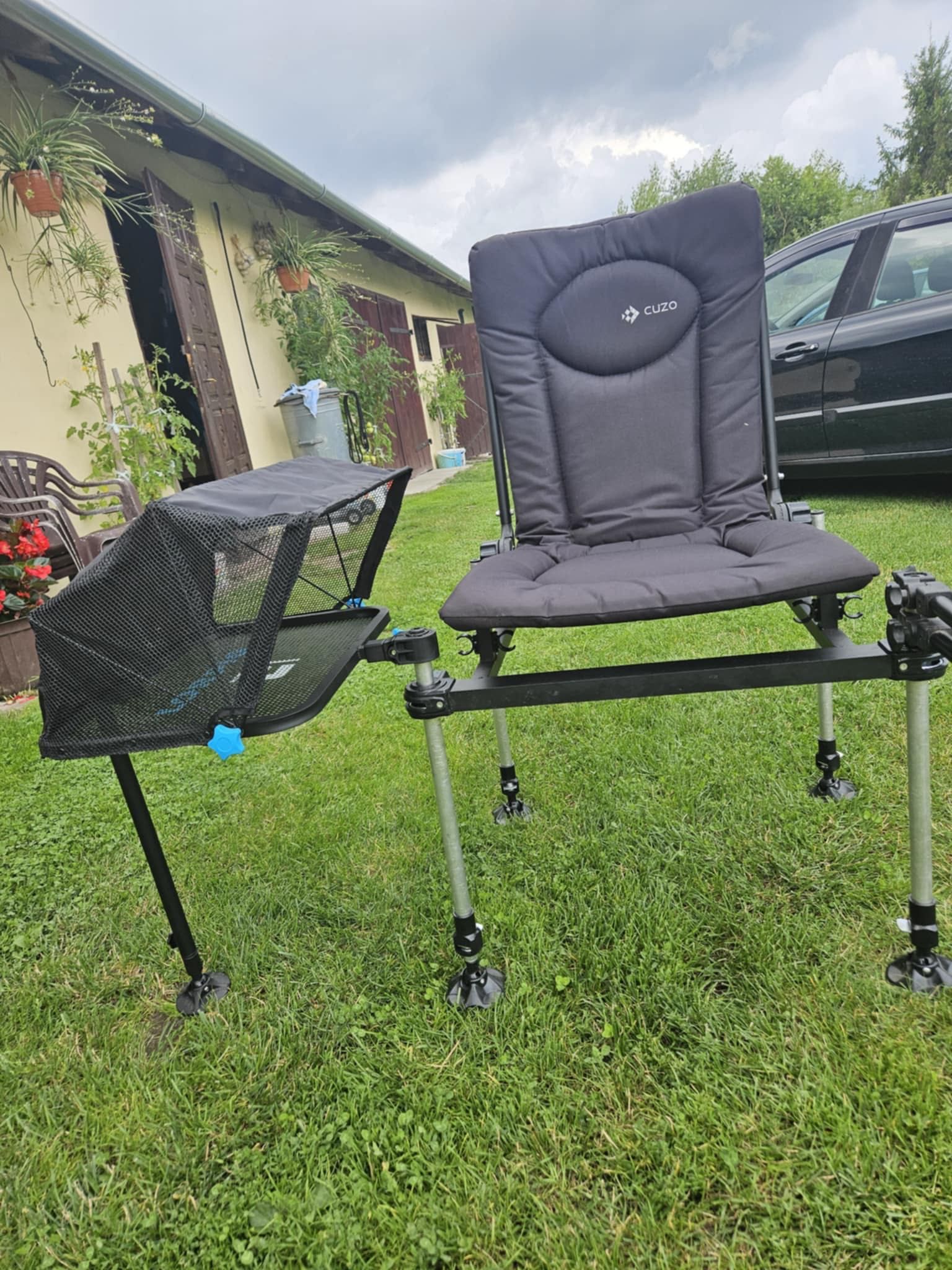 Cuzo F3 i półka boczna Lorpio method feeder