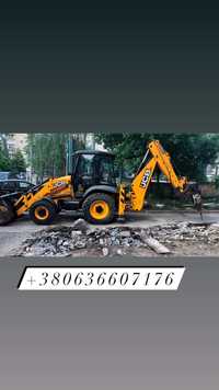 Аренда спецтехники.JCB- 3  BOBCAT S763. Каток дорожный. Минипогрузчик.