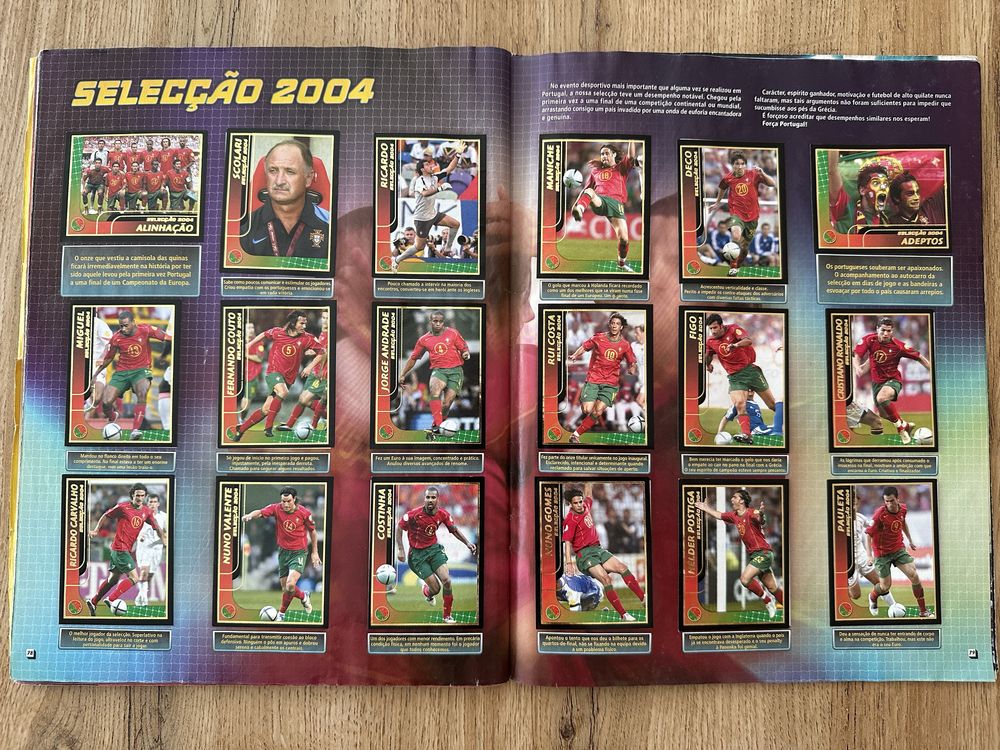 Caderneta liga portugal 2004/05 completa
