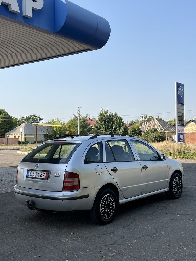 Skoda fabia 1.9 дизель, школа фибия