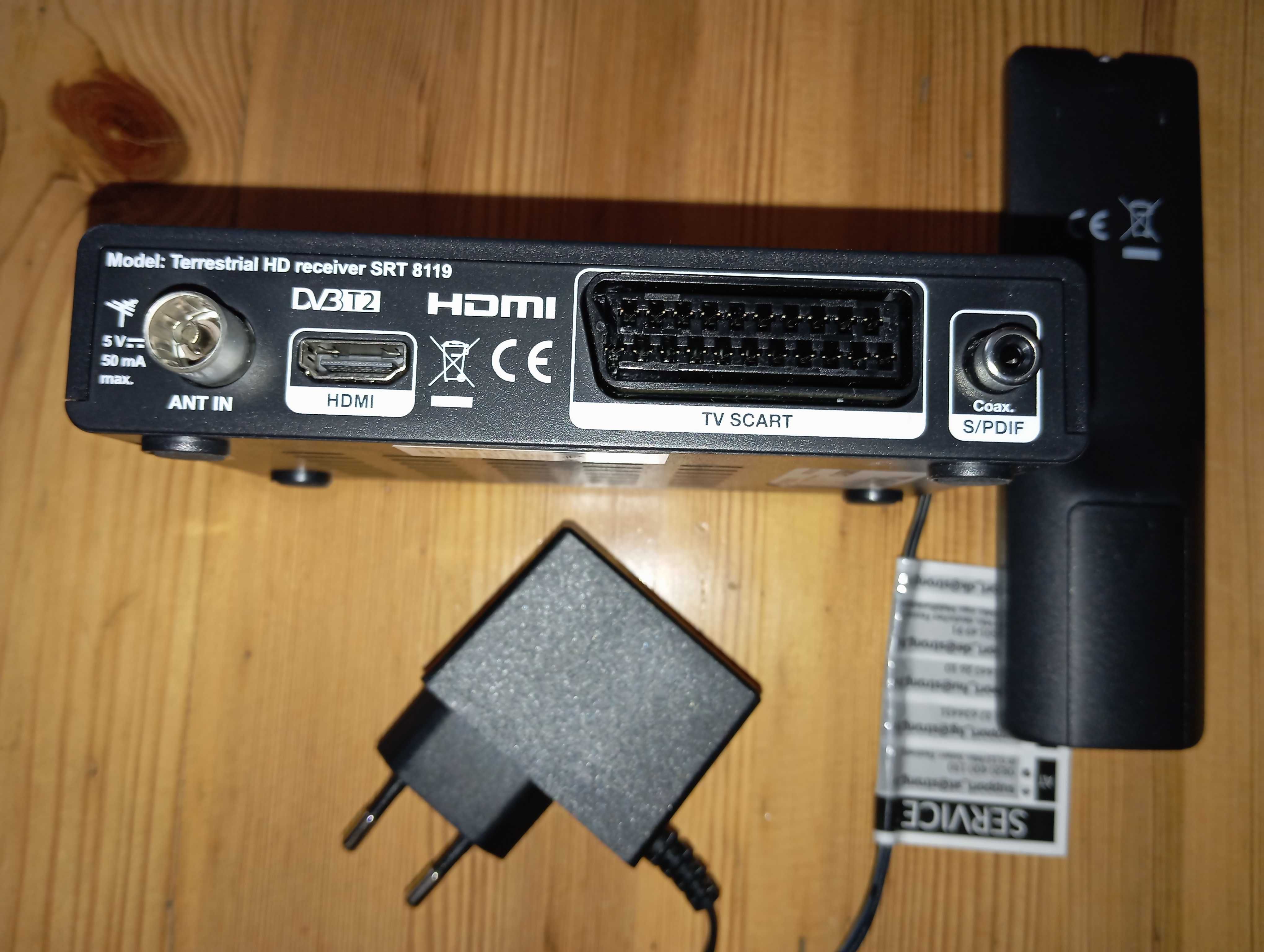 Dekoder Tuner do naziemnej telewizji STRONG jak nowy komplet gwarancja