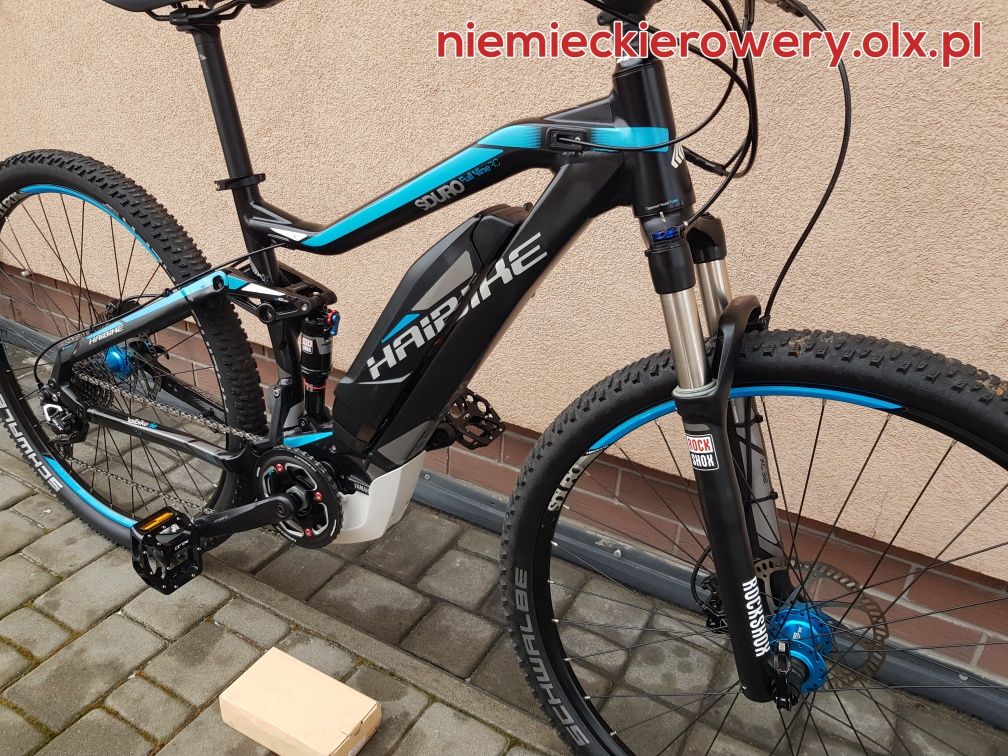 Rower elektryczny HAIBIKE FULLNINE koła 29 SHIMANO SLX ROCK SHOX okazj