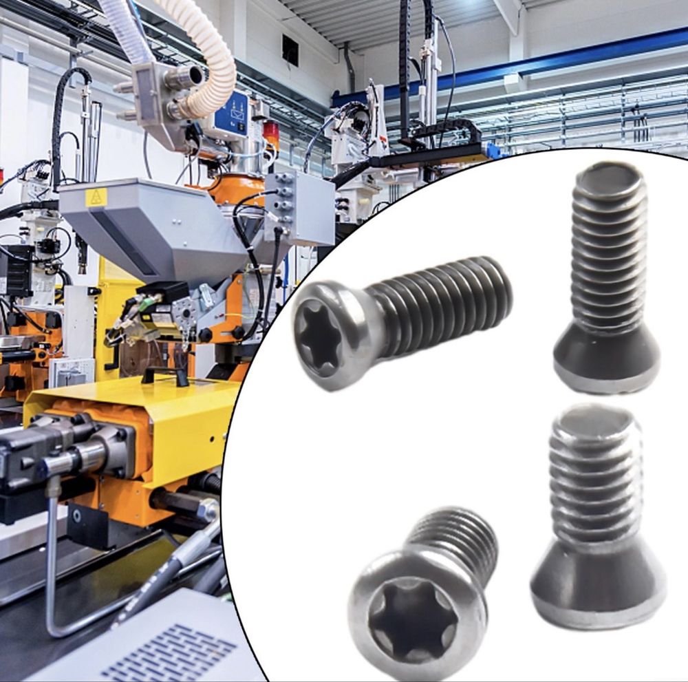 Parafusos Torx CNC M2,5x8 e M3,5x10