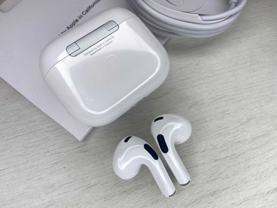 ЛЮКС Беспроводные наушники Airpods 3 для Айфон и Андроид
