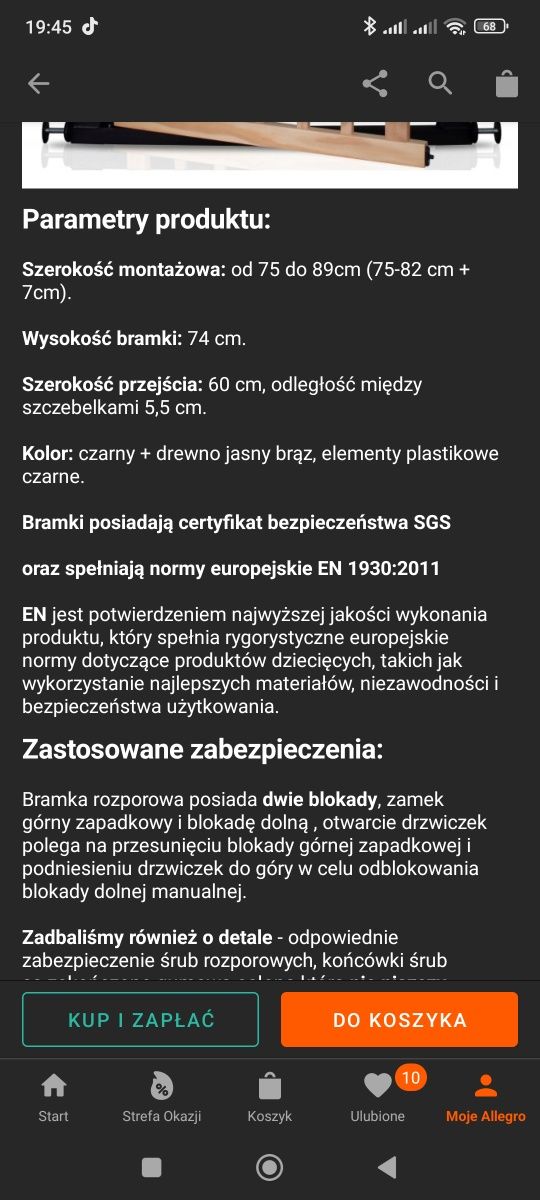 Bramka zabezpieczająca
