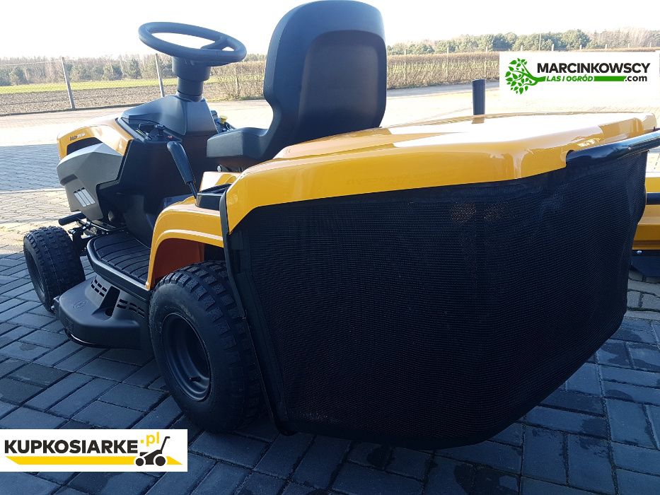 "Marcinkowscy" Mocny traktorek 2-cylindrowy STIGA 398 z pługiem 120 cm