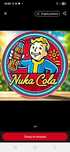 Drewniany szyld Fallout Nuke Cola
