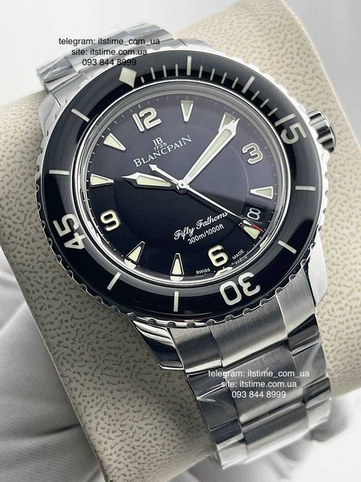 Годинник Blancpain Leman Aqua Lung / fifty fathoms / Bathyscaphe