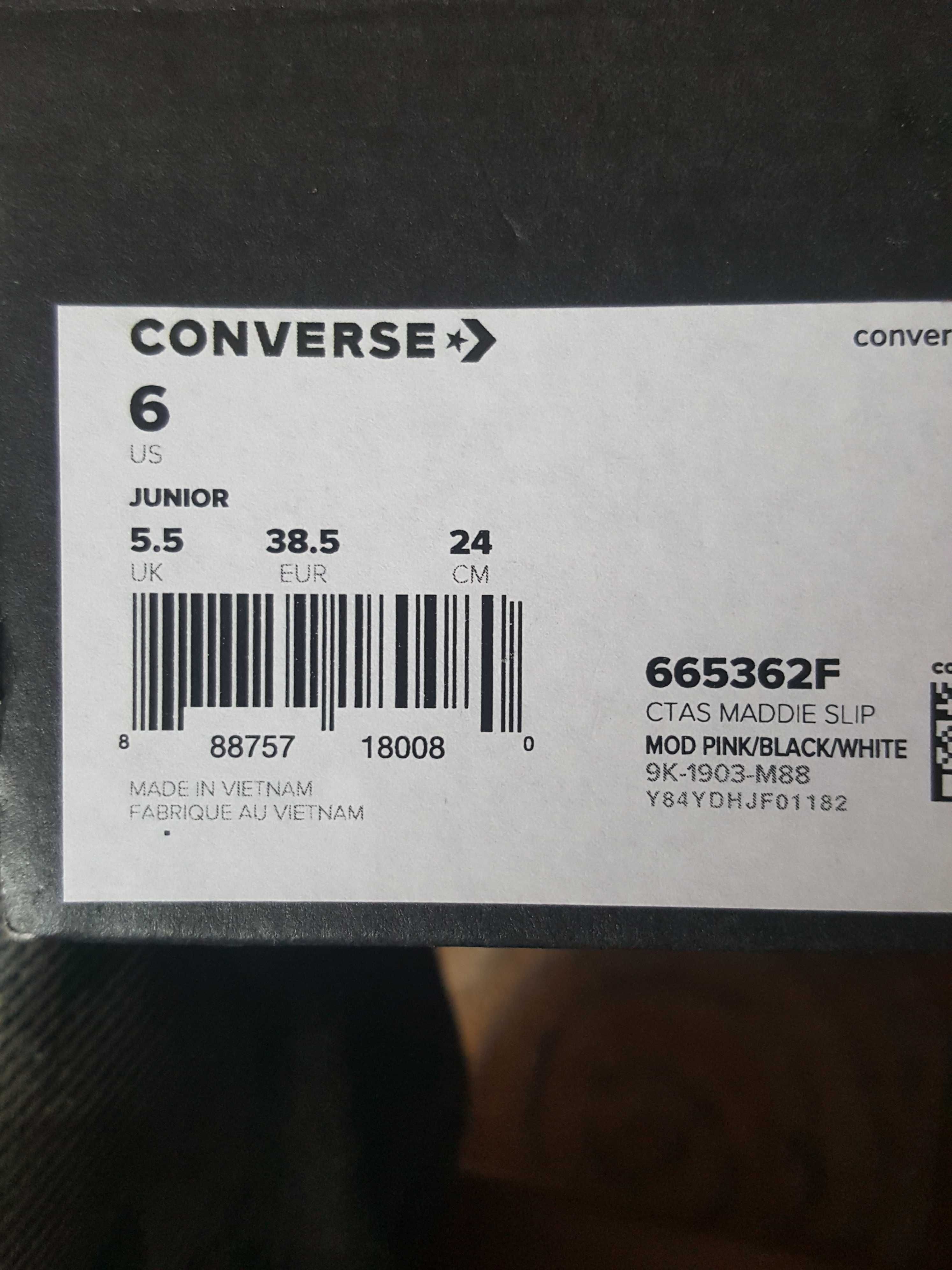 Oryginalne konversy converse rozmiar 38.5 i 36