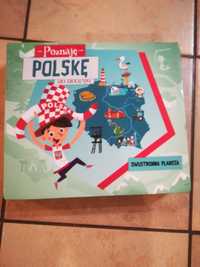 Gra edukacyjna Poznaję Polskę