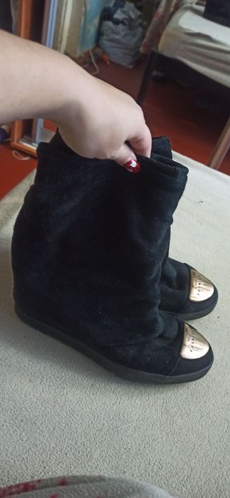 Ботинки женские фирменные натуральный замш/ весенняя обувь