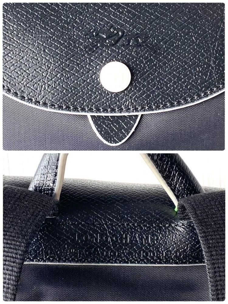 Рюкзак Longchamp Club Le Pliage Black