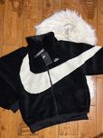 Двостороння кофта NIKE SHERPA BIG LOGO | шерпа найк біг свуш