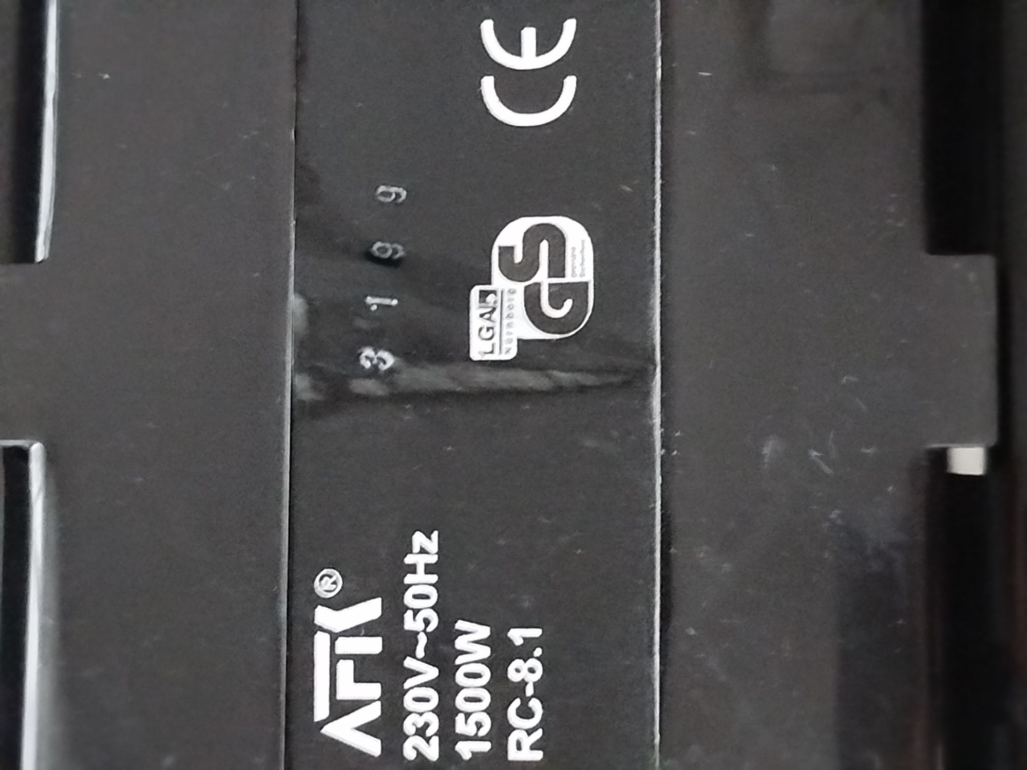 AFK Grill elektryczny 1500W z nowymi 8x łopatkami