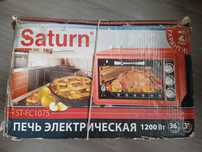 духовка электрическая печь электродуховка Saturn st-ec 1075  36 л