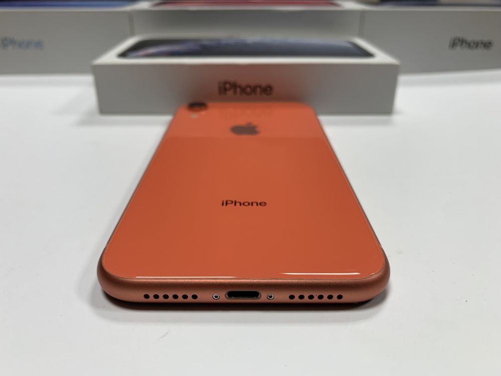 Айфон / iPhone Xr 64GB (Coral) Neverlock. Идеал