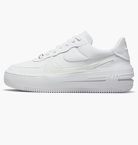 Жіночі Кросівки Nike Air Force 1 Plt.Af.Orm Triple White Women DJ9946-