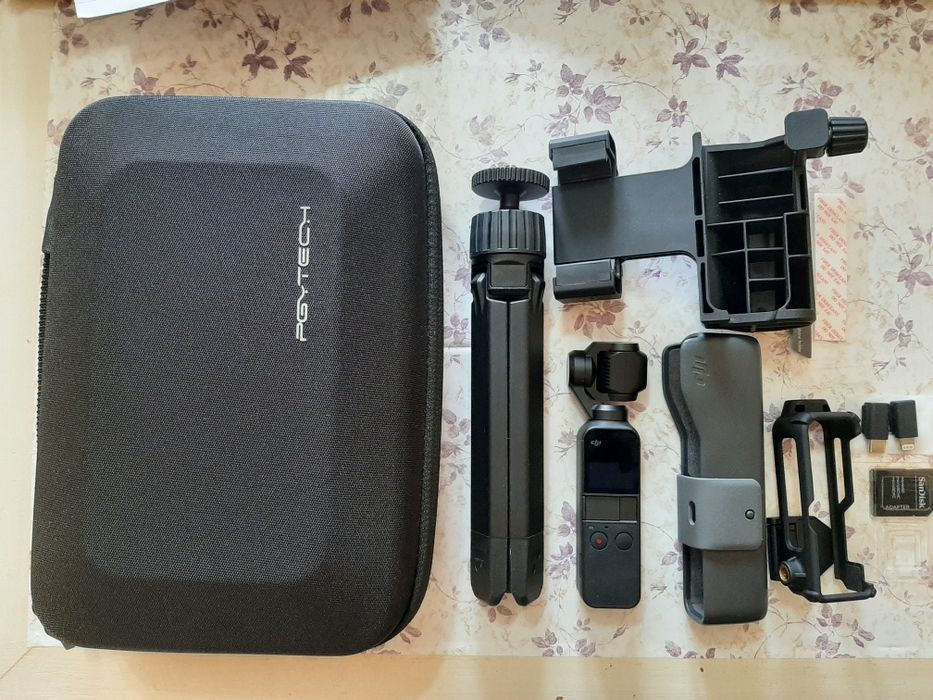 DJI Osmo Pocket 1 Diving (4K) com muitos ACESSÓRIOS como NOVA