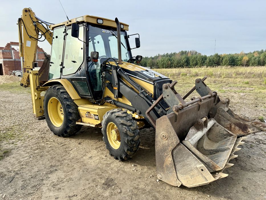 Cat 428koparko ładowarka caterpillar 428