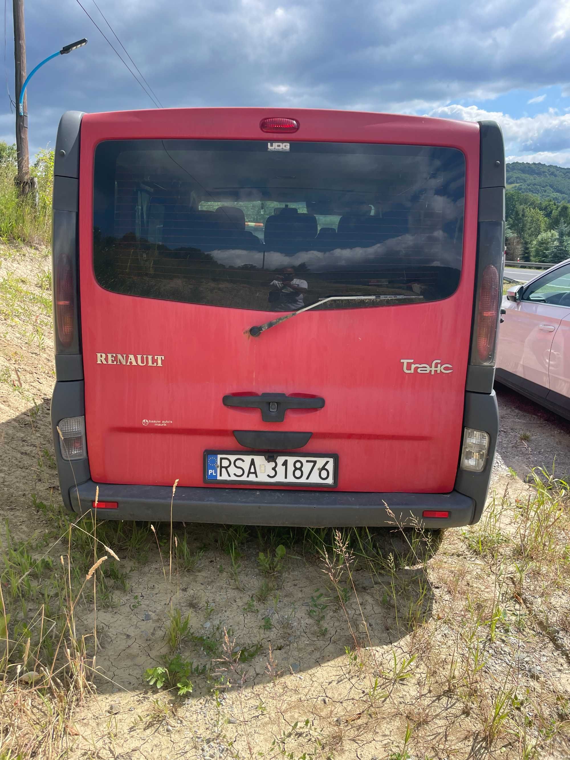 Renault Trafic 1,9 uszkodzony silnik
