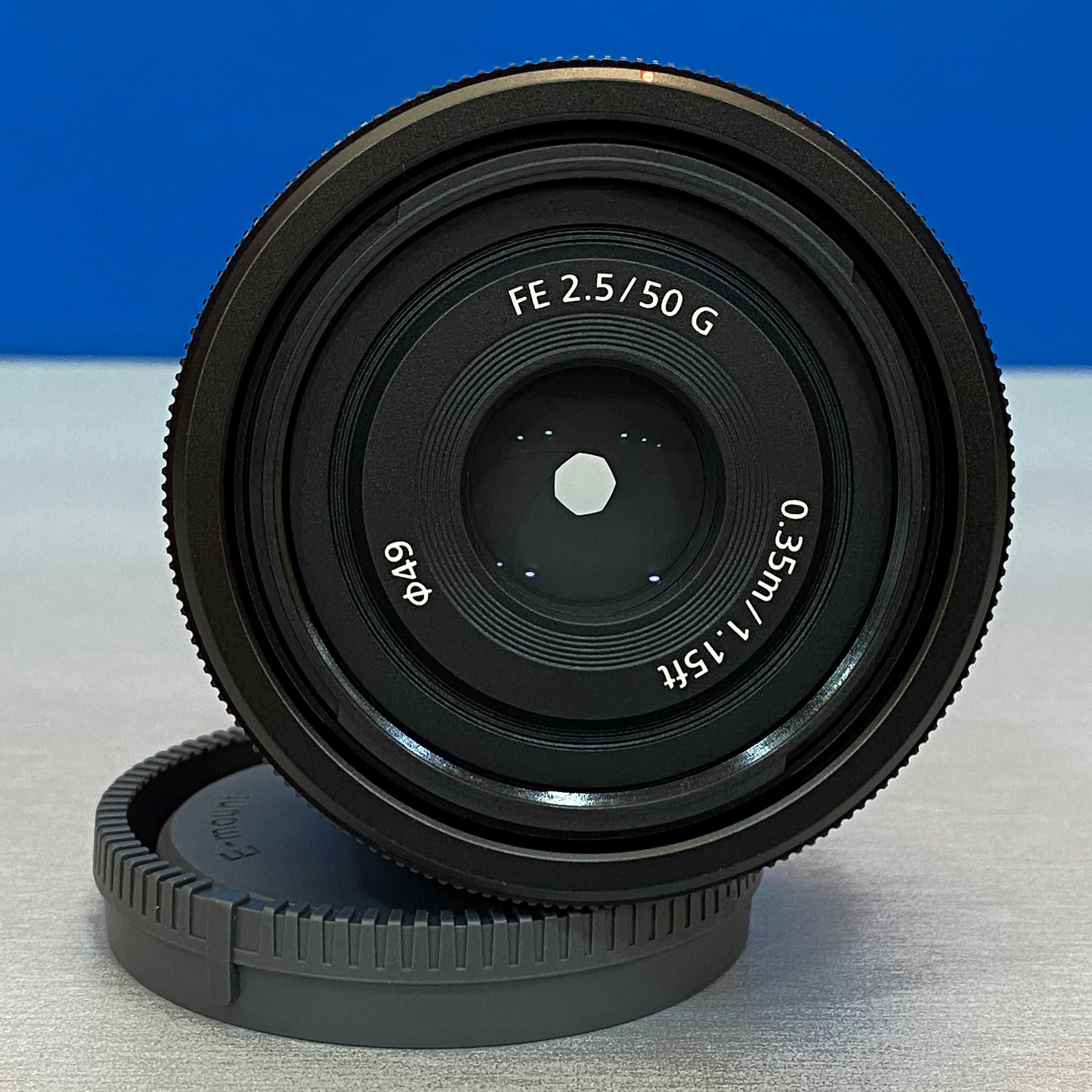 Sony FE 50mm f/2.5 G (NOVA - 3 ANOS DE GARANTIA)