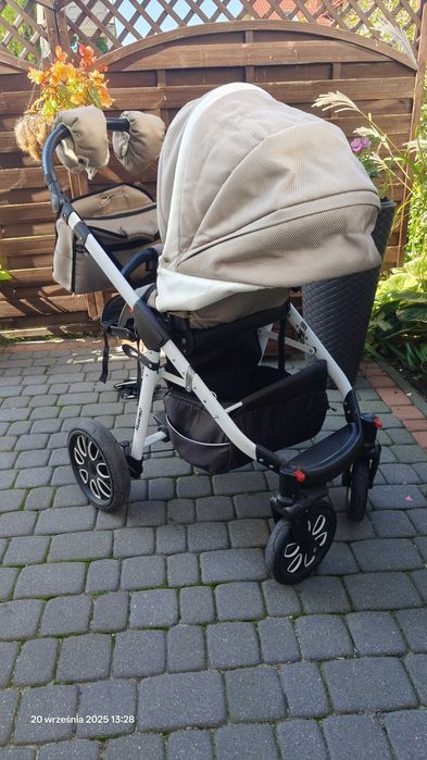 Wózek dziecięcy 3 w 1 paradise maximo Eco beżowy