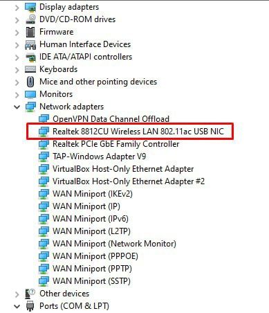 Дводіапазонний Usb WiFI 5 адаптер  2.4/5ГГц 1300Mbps ноутбук