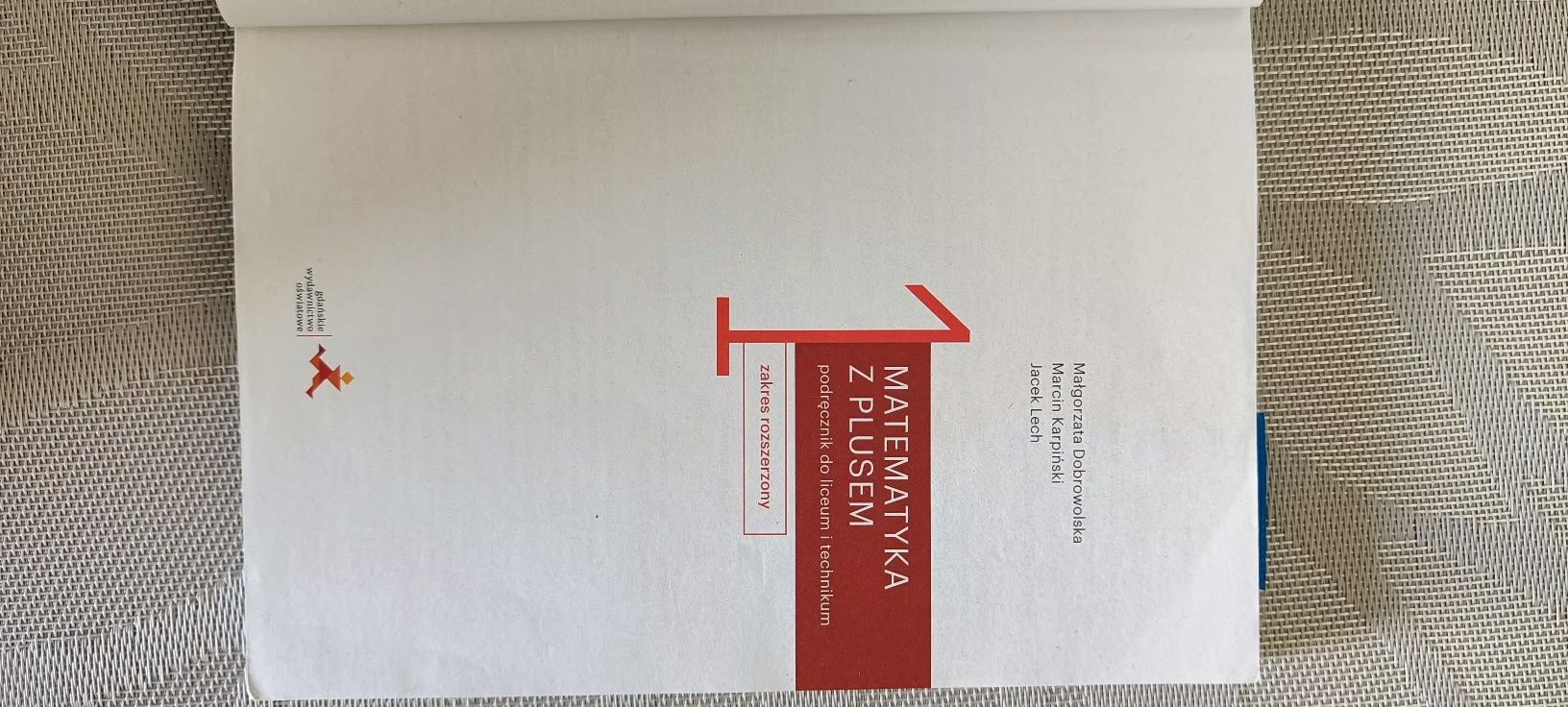 Matematyka z plusem 1 zakres rozszerzony