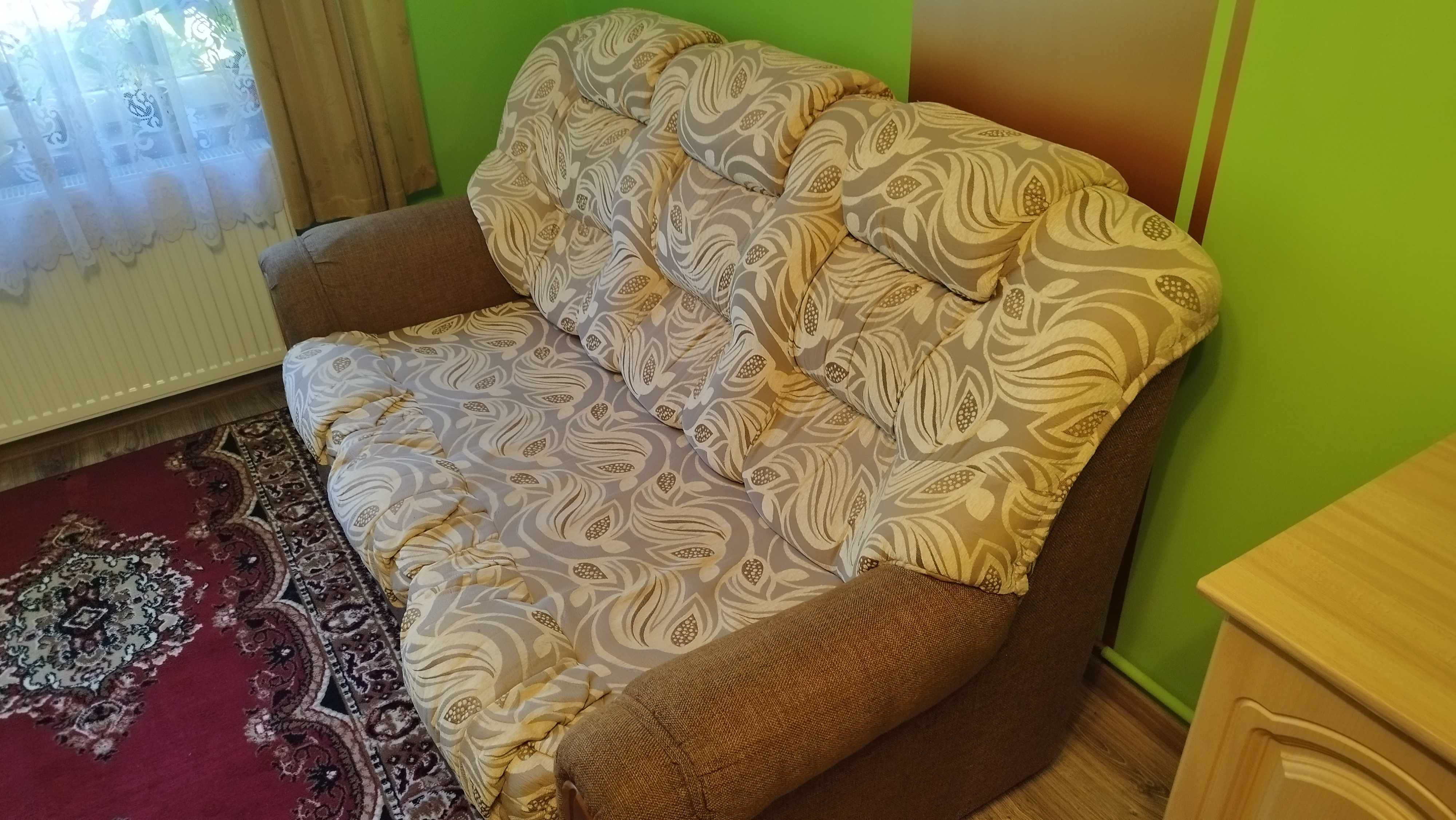 Komplet wypoczynkowy z funkcją spania