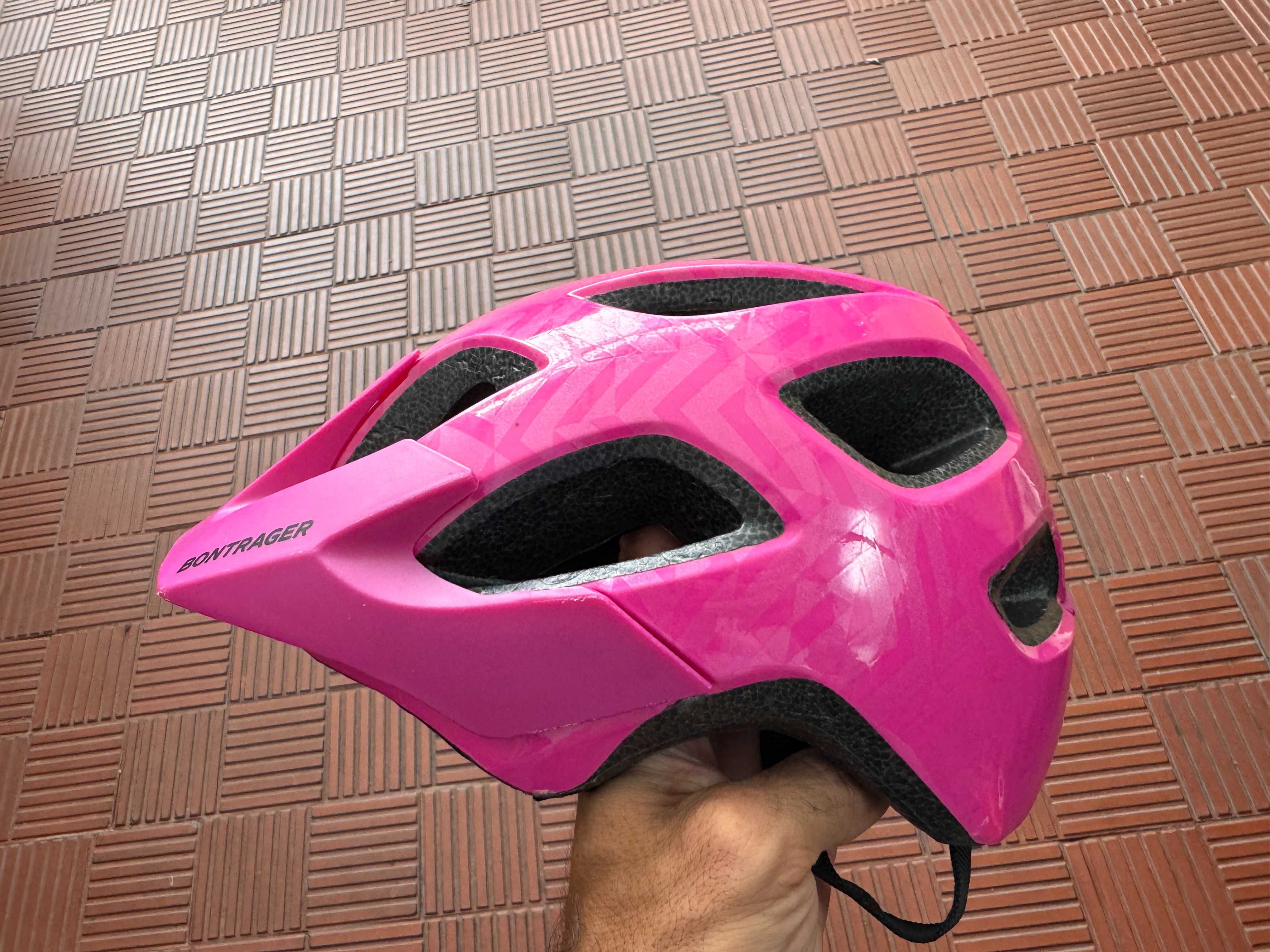 Capacete Bontrager Tyro Infantil Rosa