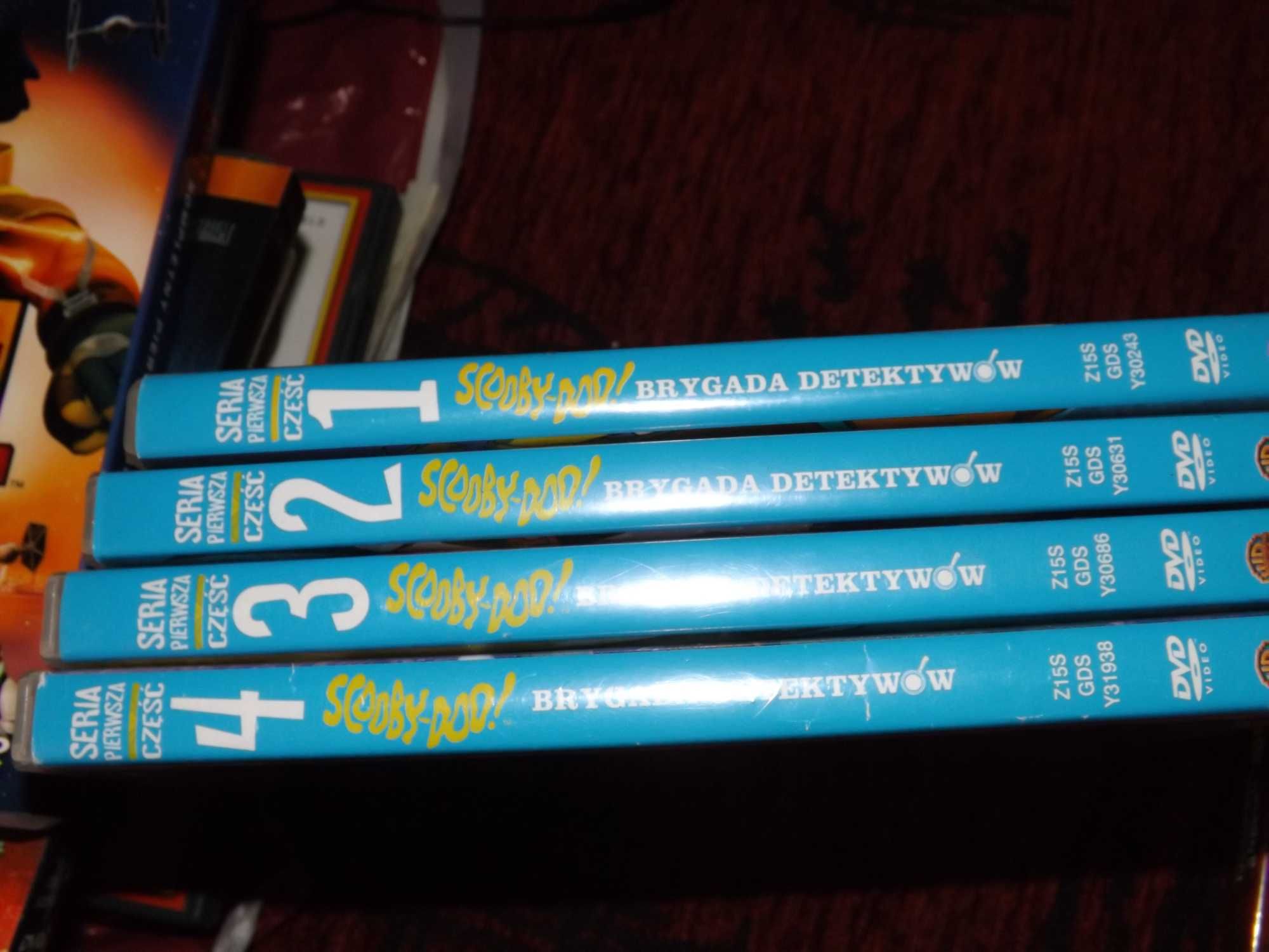 Scooby Doo 1,2,3,4 Brygada detektywów film bajka  dvd