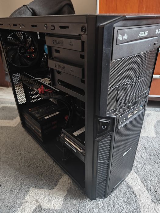 Komputer do gier Intel Core i7 4790K 8GB 250GB 1TB Gamingowy DVD