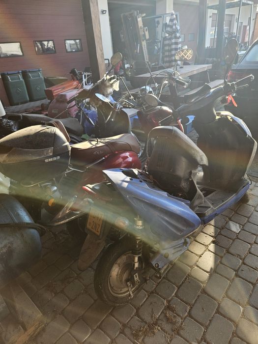 Skutery uszkodzone 4szt