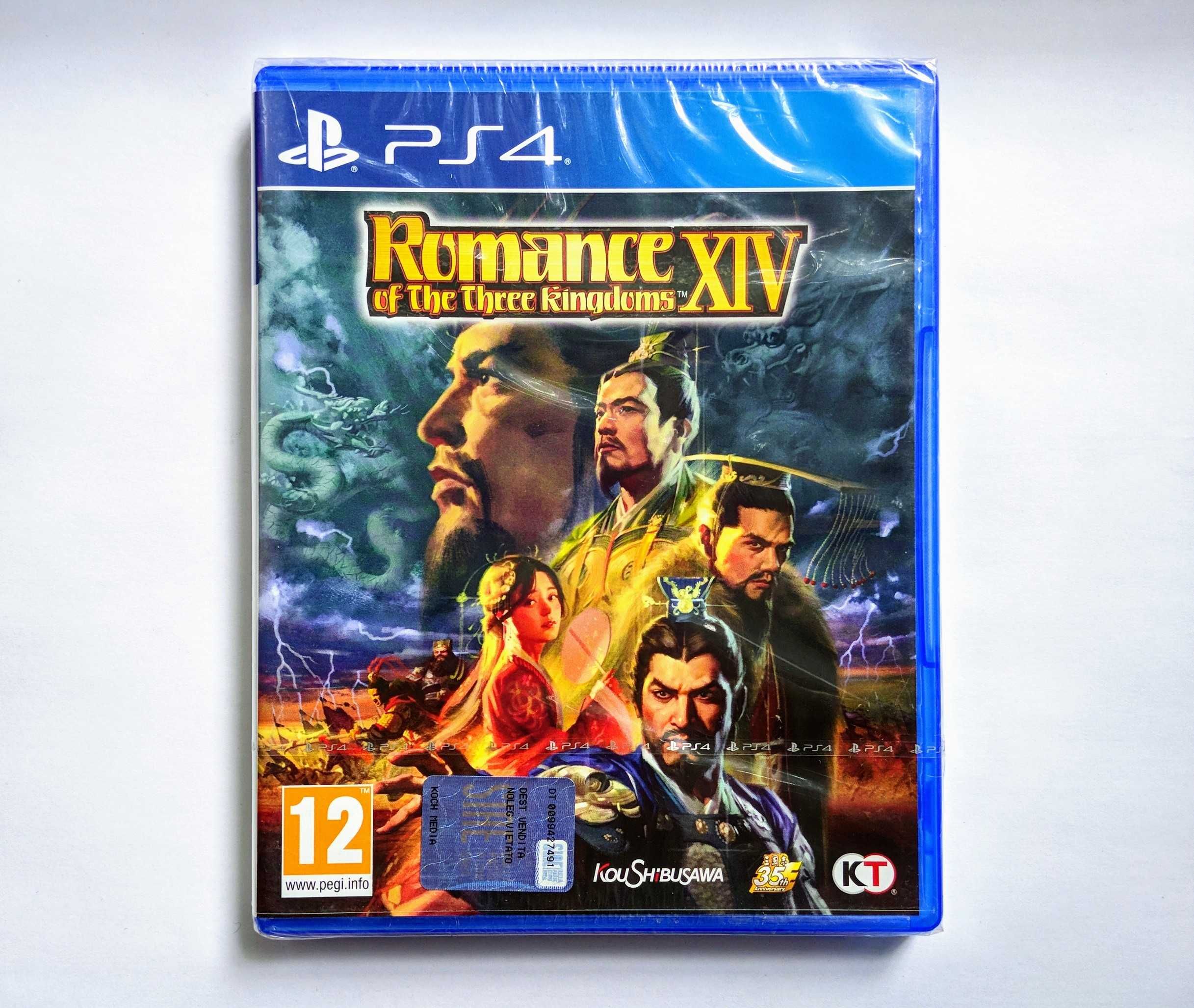 ROMANCE of the Three Kingdoms XIV 14 PS4 playstation 4 НОВИЙ диск
