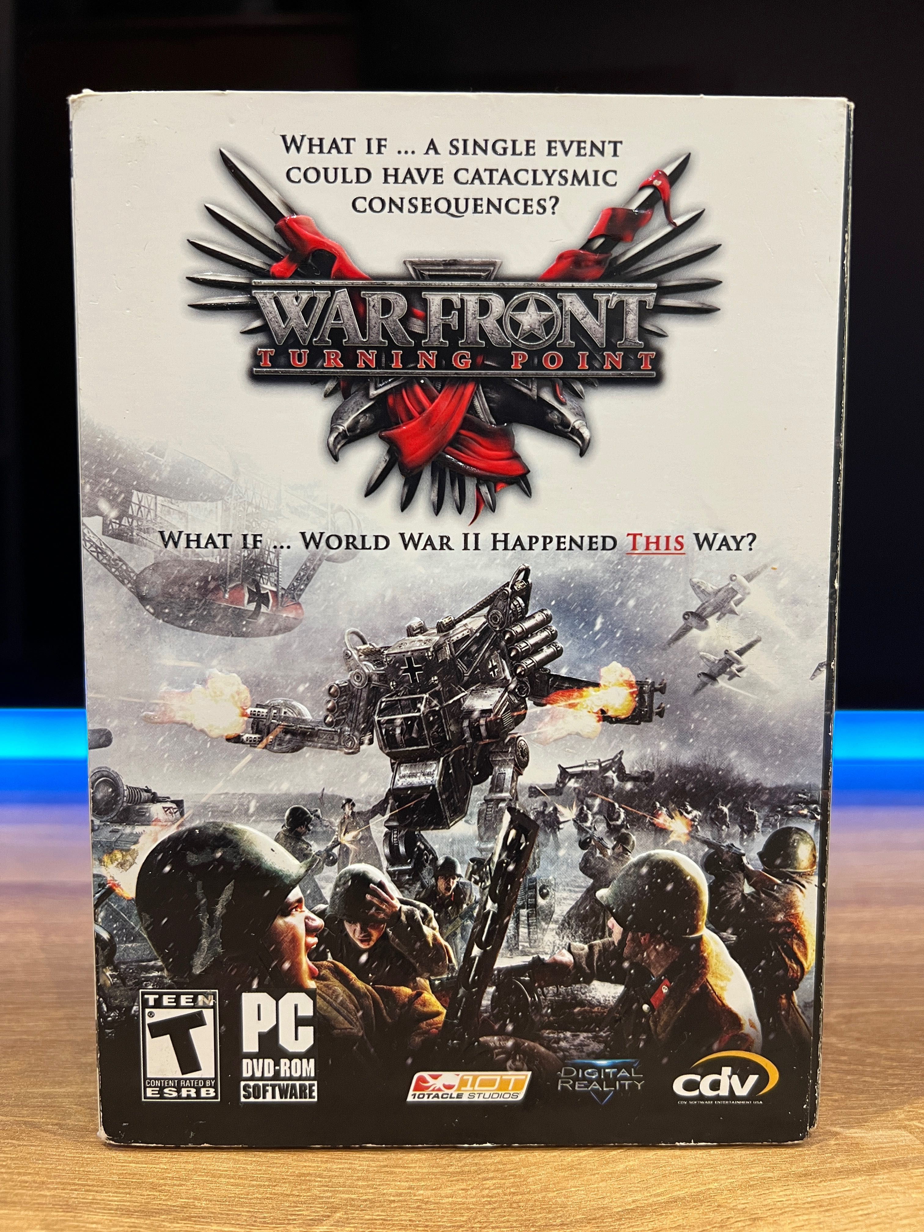 War Front Turning Point (PC EN 2007) mini BIG BOX premierowe wydanie