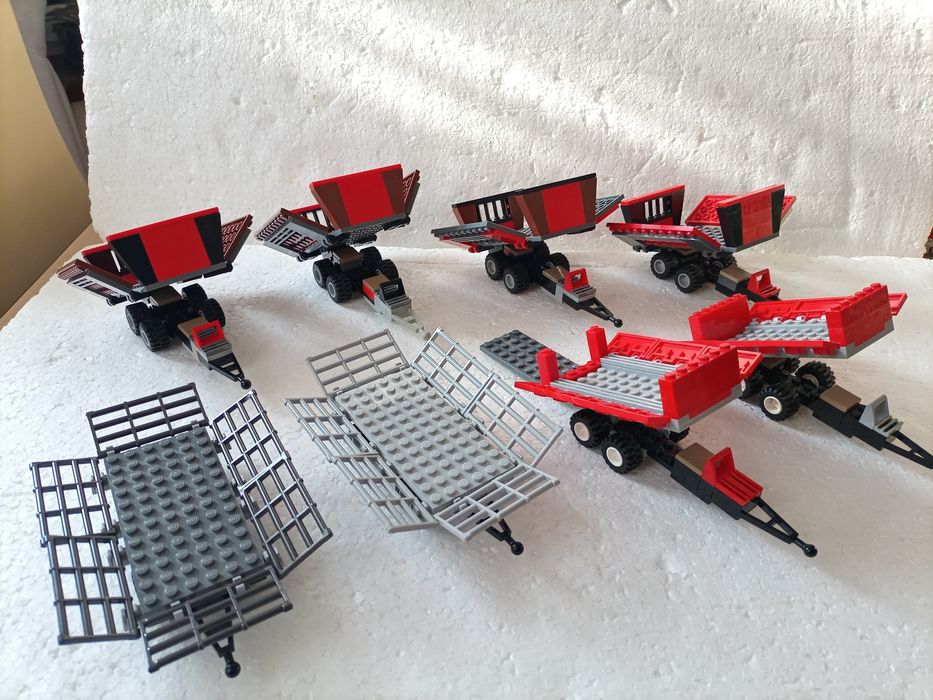 Klocki LEGO farma traktor przyczepa maszyny rolnicze maszyny rolnicze
