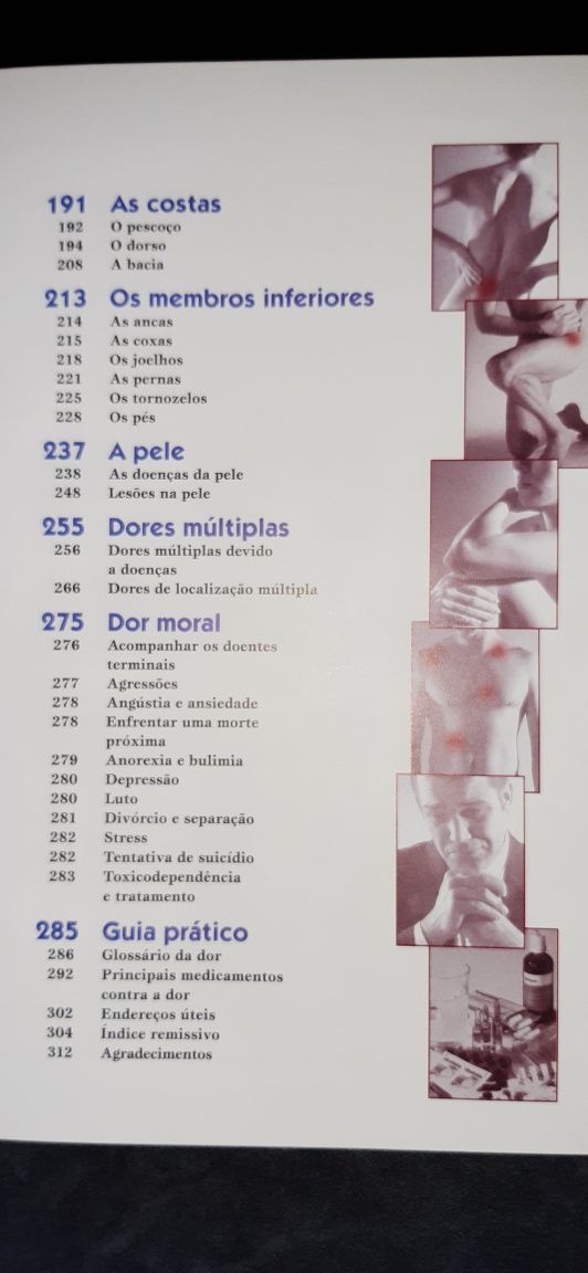 Livro "Vencer a dor" Enciclopédia Médica Prática