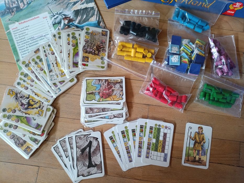 Настільні ігри: Elfenland, Tokaido (Токайдо),