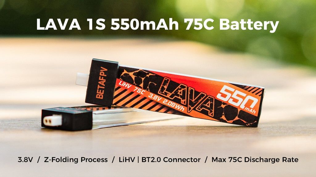 Аккумуляторы BetaFPV LAVA 550mAh 4шт Li-HV