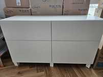 Komoda biała IKEA Besta