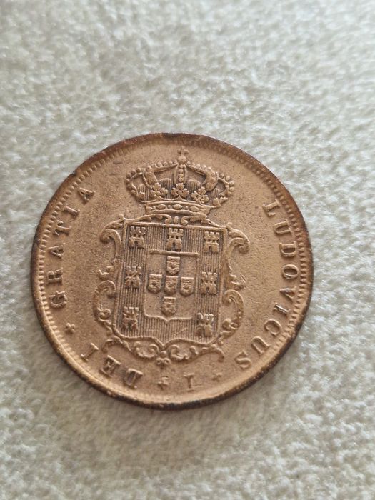 Moedas de 5 Reis D. Luís