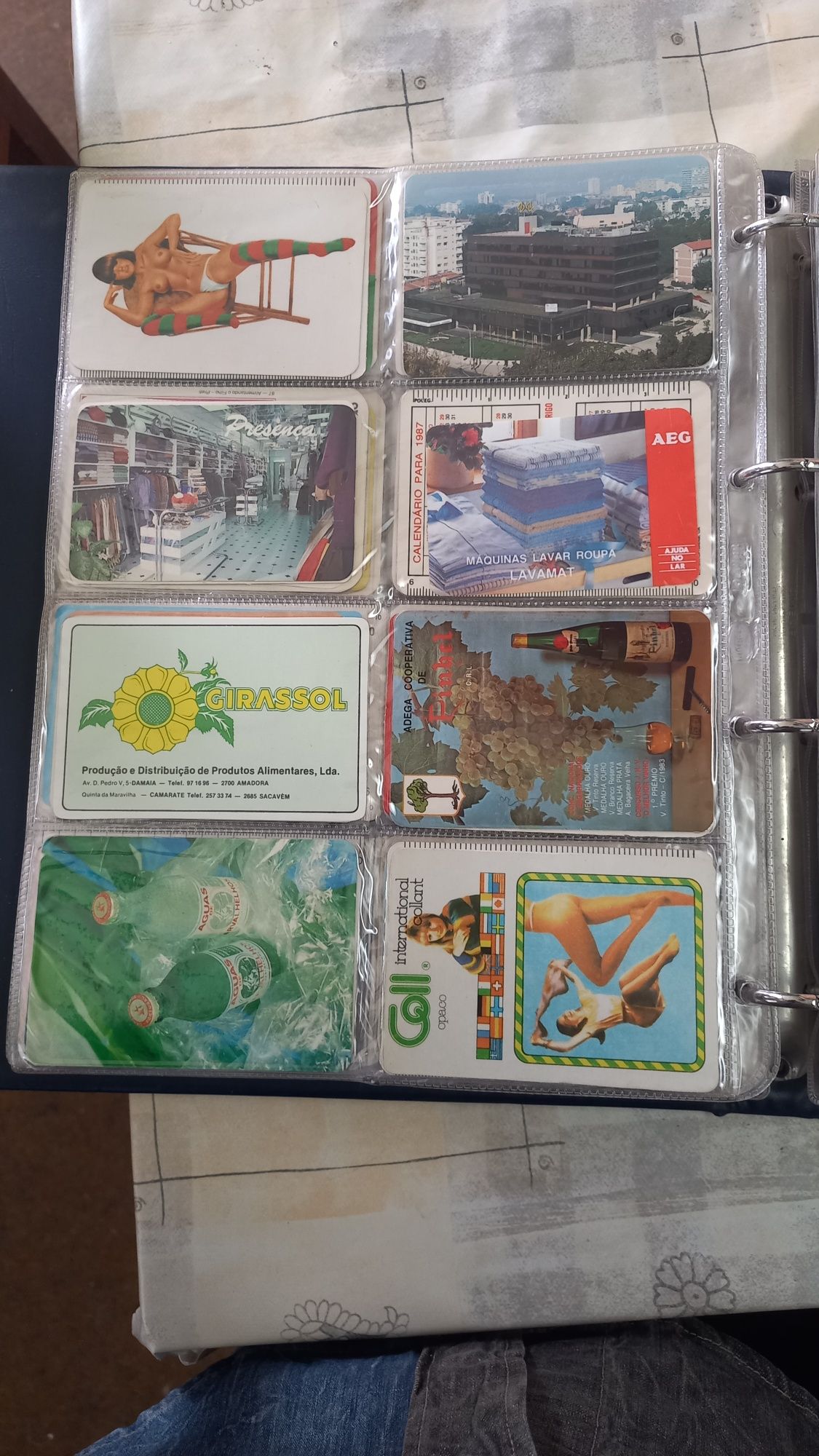Calendários antigos varios tipos