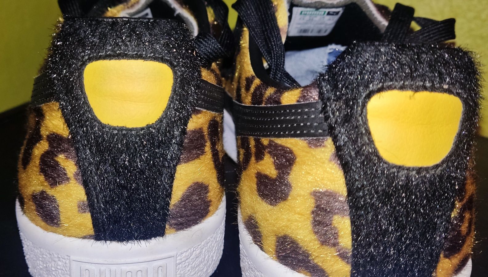 Tênis Puma Clyde Leopard, n: 44.