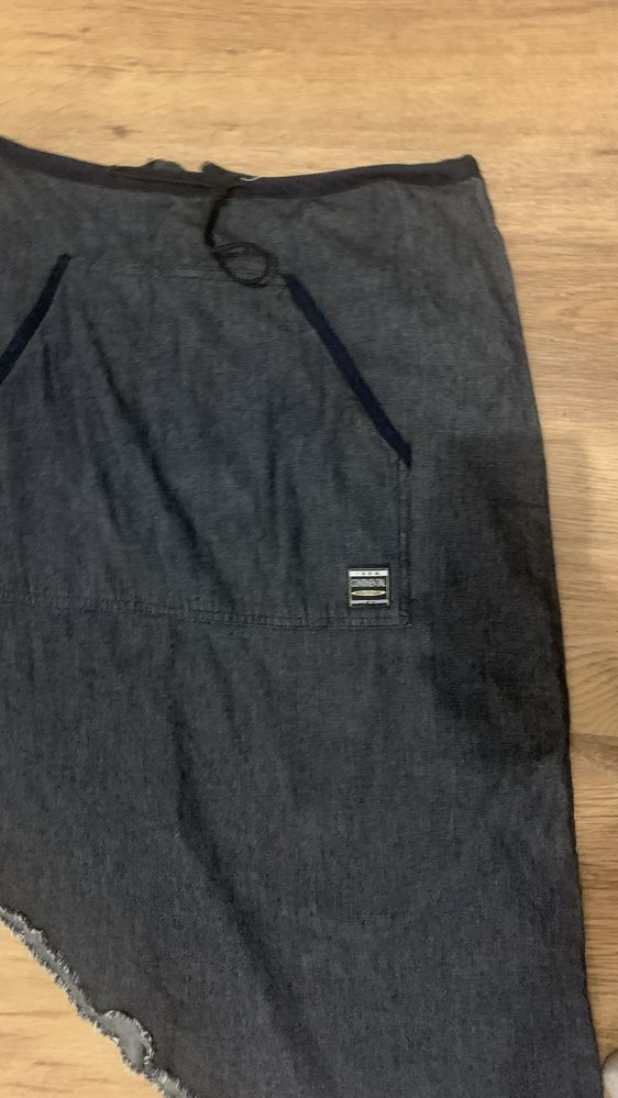 Spódnica asymetryczna r. M/L kieszeń, ściągacz w pasie