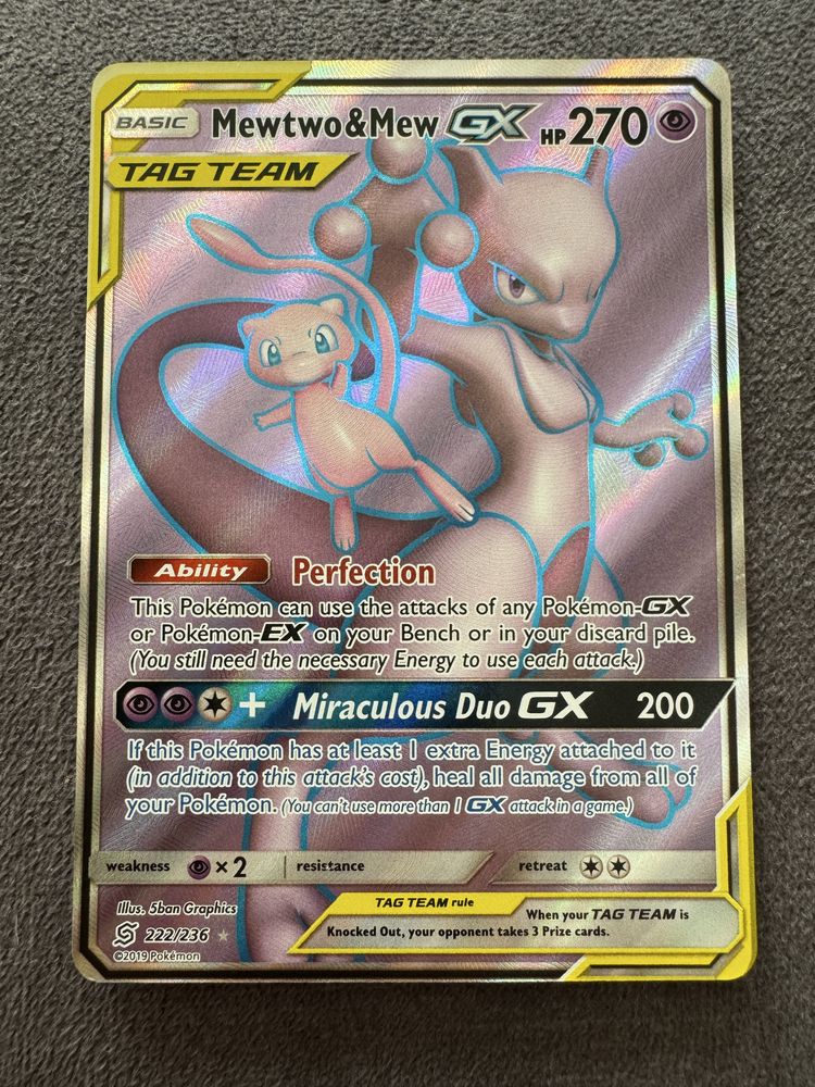Mewtwo&Mew Gx 222/236