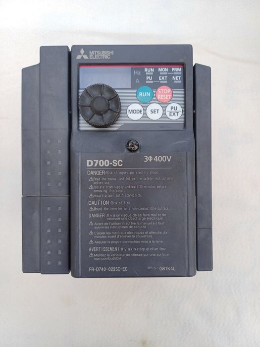 Частотний перетворювач (преобразователь)MITSUBISHI FR-D740-022SC-EC
