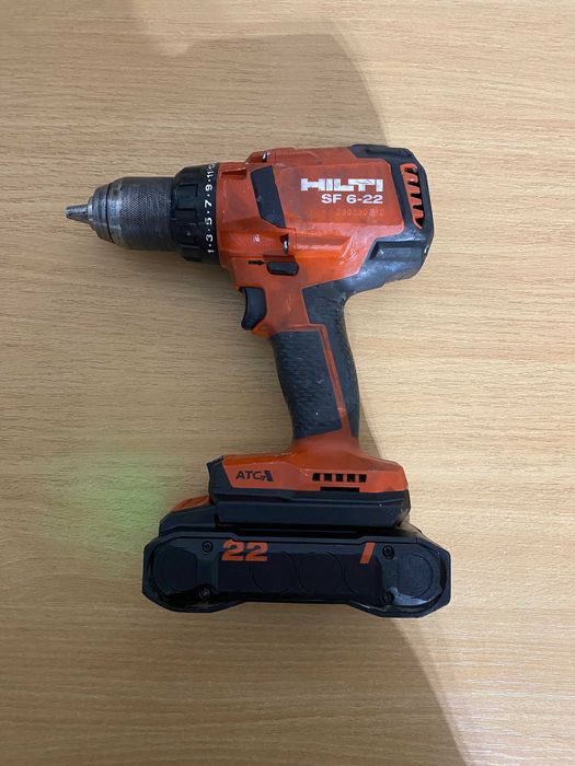 Wkrętarko‑wiertarka Hilti SF 6‑22 Nuron (2024) + akumulator B22‑85