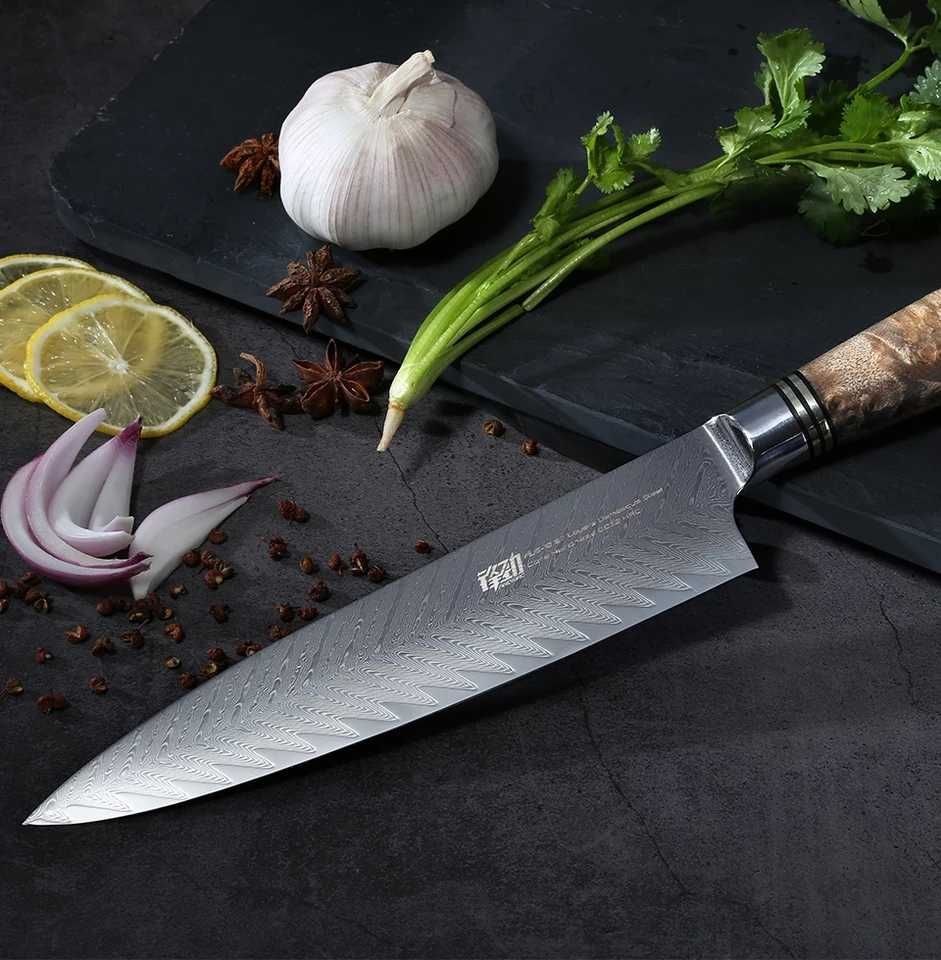 Azjatycki nóż szefa kuchni