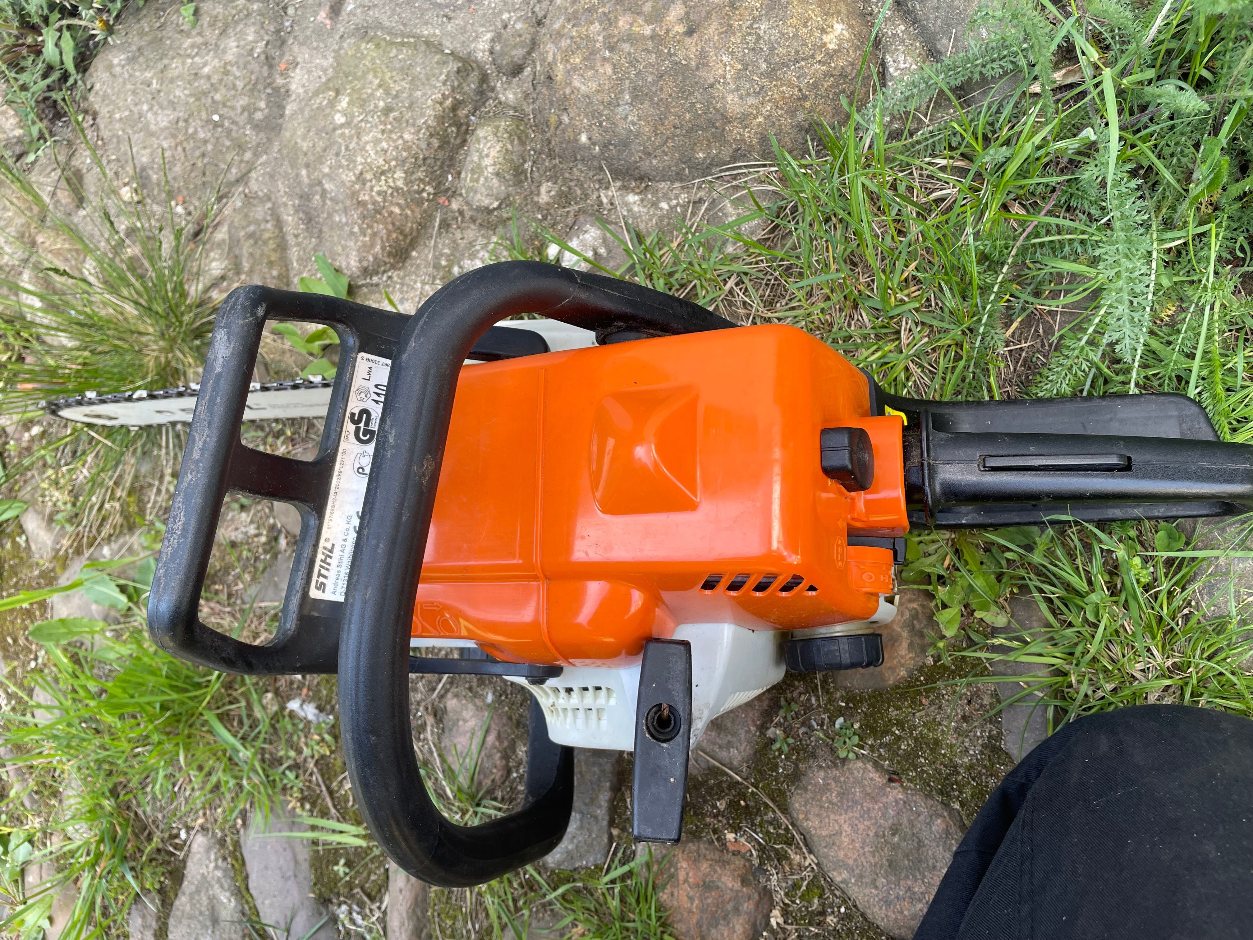 Pilarka łańcuchowa stihl ms 180 piła łańcuchowa soft start