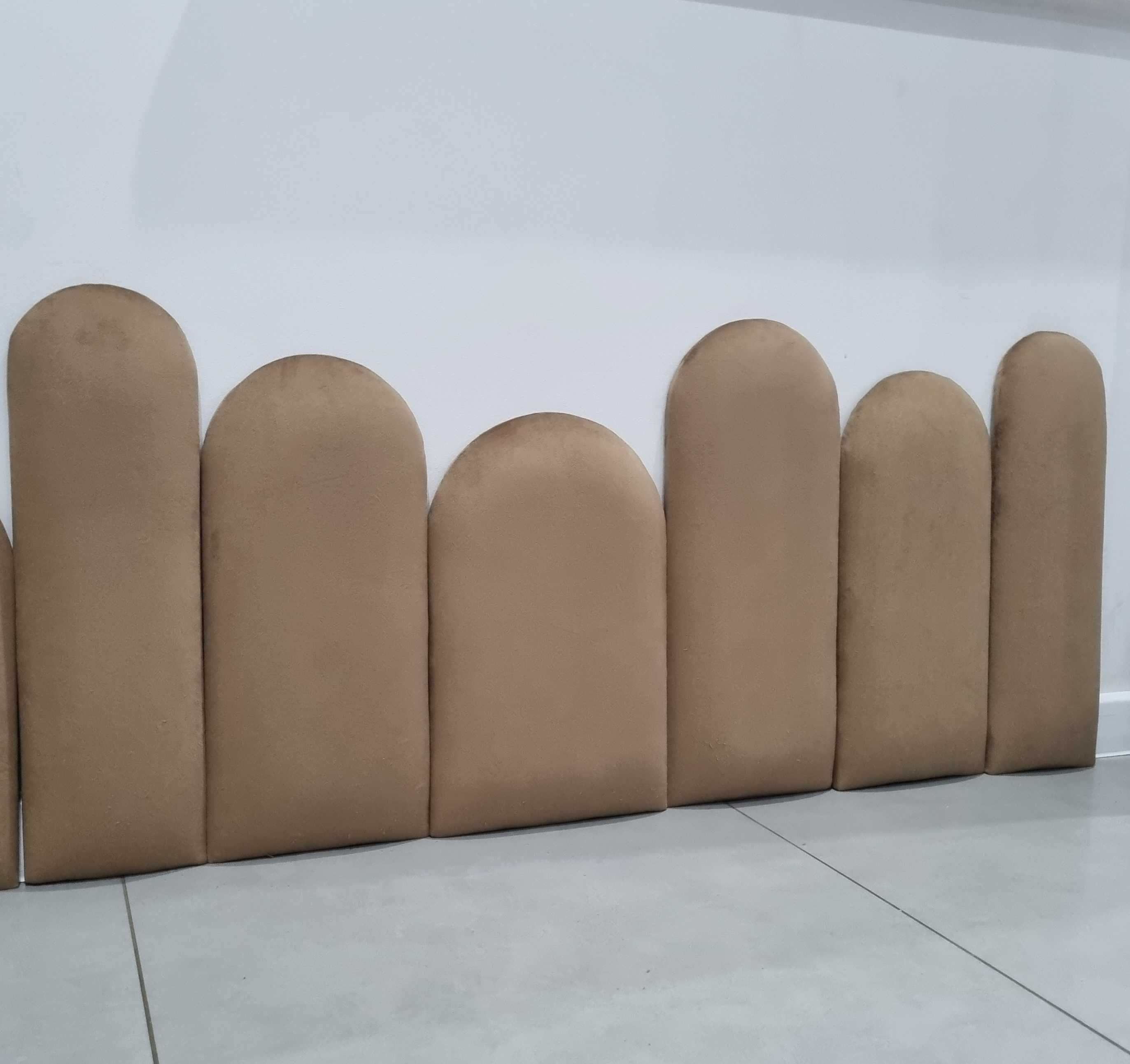 Panele plotek, materiał velvet
